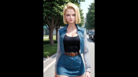 ai_generated android18art android18dx anikoi blowjob double_penetration patreon.com/anikoi tagme video