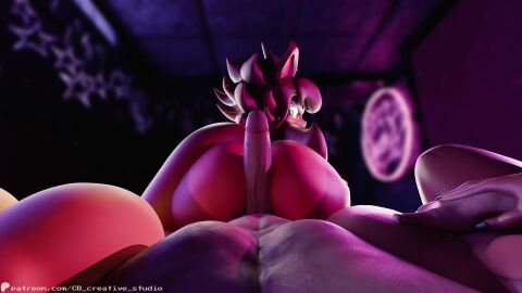 1boy 3d 3d_animation 3girls big_ass big_breasts big_penis bubble_ass bubble_butt cb_creative_studio chiku fat_ass fat_butt fexa five_nights_at_freddy's fredina's_nightclub frenni_fazclaire loop male_pov pov rule_63 tagme thick_thighs video