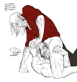 all_the_way_to_the_base arthur_morgan bonjourdraws clothing clothing_aside cowboy cowboy_western crying crying_rape_victim crying_with_eyes_closed cum cum_in_pussy cum_inside dialogue digital_media_(artwork) domination duo_focus english_text face_mounting female forced_oral gagging gagging_on_penis gay gay_sex hairy hairy_male hand_on_head implied_deepthroat implied_fellatio implied_oral implied_sex male male/male male_only male_penetrated male_penetrating male_penetrating_male micah_bell oral oral_penetration oral_sex orgasm orgasm_from_oral pants_down penis pussy raped_by_enemy red_dead_redemption_(series) red_dead_redemption_2 sitting sitting_on_person video_games western