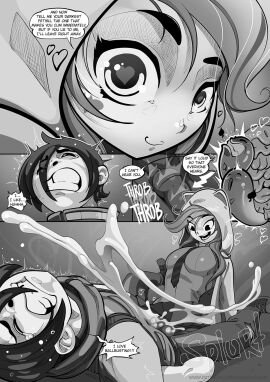 1boy 1girls aiko black_and_white cat_ears clothed_female clothed_male cum_in_clothes cumming cute female femdom hoodie kiyoshi koneko_queen male male/female mamoru masturbation petting premature_ejaculation school_uniform schoolgirl seductive seductive_look seductive_smile teasing virgin voyeur voyeurism wholesome