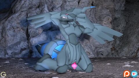 3d 3d_animation animated artist_name cave fangs female female_only game_freak generation_5_pokemon half-closed_eyes hand_behind_head kneeling kneeling_female legendary_pokemon nintendo no_breasts no_humans non-human non-human_only oerba_yun_fang patreon_logo pokemon pokemon_(species) pokemon_bw pokemon_bw2 pokemon_bw_(anime) pokémon_(species) pussy red_eyes sex_toy sex_toy_in_pussy shadow tagme teeth video video_game video_game_character video_games zekrom