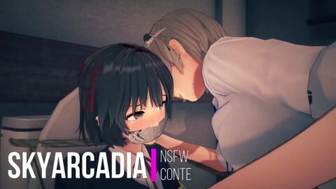 2girls 3d animated bondage cunnilingus female female_only female_orgasm femdom mp4 no_sound rope rope_bondage skyarcadia spread_legs squirting tagme tied_up toilet video yuri