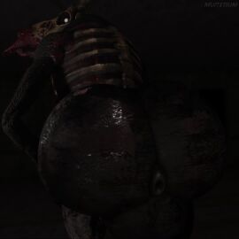 1boy 3d animated anus ass balls big_ass big_balls huge_ass male male_only muitetul no_sound tagme twerking video wendigo