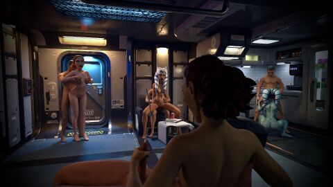 3d aayla_secura ahsoka_tano airress3d_(3d-modeller) barriss_offee clone_trooper clone_wars female mirialan orgy padme_amidala pollonix13 star_wars the_clone_wars:_season_two togruta twi'lek