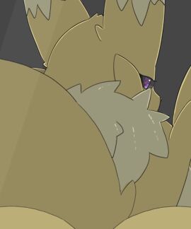 1boy 1girls 2d animated anthro anthro_on_human dengon digimon female longer_than_one_minute male renamon tagme video