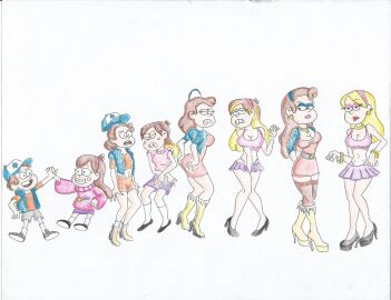 age_progression aged_up ass ass_expansion bimbo bimbo_body bimbofication bimbofied body_transformation brat breast_expansion breast_growth breast_growth_(enlargement) breasts cleavage corruption dipper_pines disney disney_channel disney_xd expansion female female_dipper figure_transformation gender_transformation gravity_falls growth growth_sequence hair_color_change hair_growth high_heels hourglass_figure huge_ass huge_breasts jimmyharper12 lip_expansion mabel_pines midriff miniskirt navel personality_change revealing_clothes skin_color_change thick_thighs thigh_expansion transformation transformation_sequence wide_hips