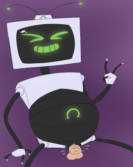 1boy 1girls 2d bodily_fluids cum cum_inside electronics female female_focus female_penetrated for_a_head genital_fluids genitals hi_res humanoid humanoid_penetrated inflation machine male male_penetrating male_penetrating_female male_penetrating_humanoid object_head omegatronic penetration penis pussy robot robot_girl robot_humanoid screen screen_face screen_head sex simple_background simple_face solo team_fortress_2 television tf2 tv_head unknown_artist vaginal_penetration