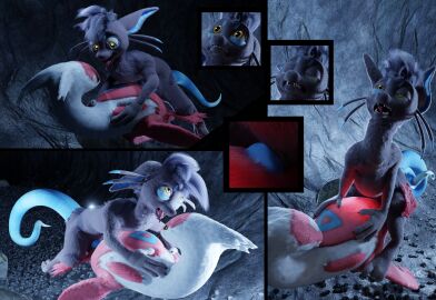 2025 absurd_res ambiguous_penetration animal_genitalia avian barbel_(anatomy) black_hair blender_(artwork) blender_cycles blue_body blue_fur blue_inner_ear blue_penis blue_tail bodily_fluids body_part_in_pussy breath brown_body brown_fur cave claws closed_eyes cum cum_inside digital_media_(artwork) dragon duo ears_back ears_up erection eye_roll fangs feathers feet female female_feral female_on_bottom female_penetrated feral feral_on_bottom feral_on_feral feral_on_top feral_penetrated feral_penetrating feral_penetrating_feral flesh_whiskers flippers fluffy flye flying flying_sex forked_tongue from_front_position fur furred_dragon furred_scalie generation_3_pokemon generation_6_pokemon genital_fluids genitals glowing glowing_belly hair hi_res holding_partner huge_filesize hybrid kangaroo knot knotting latias leg_wrap legendary_pokemon looking_pleasured lying macropod male male/female male_feral male_on_top male_penetrating male_penetrating_female mammal marsupial missionary_position moan mythological_creature mythological_scalie mythology narrowed_eyes neonwabbit nintendo noivern non-canine_knot nude on_back on_bottom on_top open_mouth orange_eyes orange_pawpads orgasm orgasm_face outside outside_sex panting pawpads penetration penile penile_penetration penis penis_in_vagina pivoted_ears pointy_ears pokemon pokemon_(species) red_body red_fur rock scales scalie scaly_tail sex sharp_teeth tail teeth toe_claws tongue tongue_out vaginal_penetration white_body white_fur wingless_dragon wings yellow_eyes