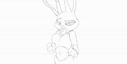 1girls 2d_animation animated anthro breast_expansion expansion female hyper hyper_breasts judy_hopps monochrome no_sound patrick_weste_(artist) rabbit rabbit_girl ripping_clothing solo solo_female tagme video zootopia