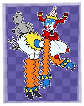 big_breasts breasts crushtrap female five_nights_at_freddy's five_nights_at_freddy's:_secret_of_the_mimic human jackie_(fnaf) larger_female sex size_difference smaller_male straight