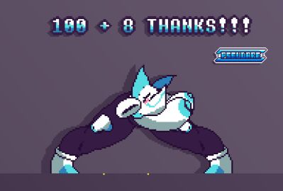 animated blue_hair deltarune digital_media_(artwork) domestic_cat felid feline felis female hair hi_res machine mammal pixel_(artwork) pixel_animation pseudare robot robot_anthro solo tail tasque tasque_manager thick_thighs undertale_(series) what