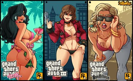 Gta Sa Girl Porn - Rule34 - If it exists, there is porn of it / gta_cover_girl