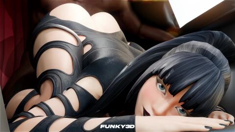 3d 3d_animation animated ass_up ass_up_face_down backshots big_ass car_interior car_sex dark-skinned_male doggy_style epic_games fn_3d fortnite fortnite:_battle_royale fortnite:_save_the_world funky3d_(artist) lisa_(fortnite) looking_at_viewer suifuta tagme video