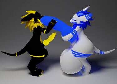 3d_(artwork) anthro ass balls besuru big_balls big_butt big_penis black_balls black_body blender_cycles blue_penis blueberry_(blueberrybesuru) blueberrybesuru digital_media_(artwork) dragon duo fur furred_dragon furred_scalie genitals hi_res holding_penis huge_balls huge_cock hyper hyper_balls hyper_genitalia hyper_penis kobold male male/male mythological_creature mythological_scalie mythology penis penis_in_mouth scalie simple_background white_balls white_body yellow_penis