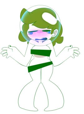 1girls 2020s big_eyes black_nail_polish black_nailpolish black_nails blush breasts bubble bubble_helmet candy_girl censor_bar censored censored_breasts censored_genitalia censored_nipples censored_pussy censored_vagina closed_eyes cry crying crying_with_eyes_closed cute cute_face feet_apart female fucked_up_colours full_body green_hair gummy_creature happylikeawall happylikeawall_(artist) knees_together knees_together_feet_apart knees_touching light-skinned_female light_skin living_candy naked naked_female oc original_character pale-skinned_female pale_skin pale_skinned pussy self_insert shoulders_raised shoulders_up small_female smaller_human toony youtube youtube_avatar youtuber youtuber_girl