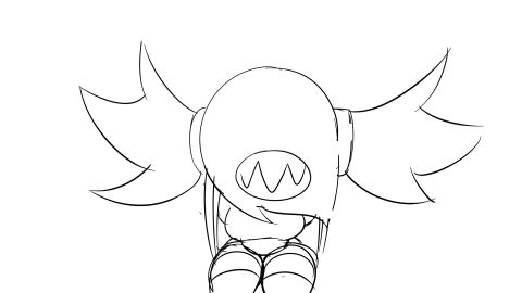animated ass ass_shake brawl_stars como_tan_muchacho female mandy_(brawl_stars) papersketch shaking shaking_ass shaking_butt sketch spanking stuck stuck_in_wall work_in_progress