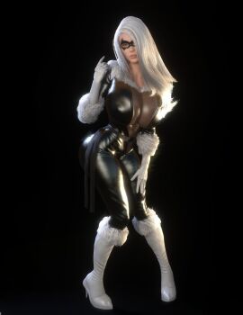 1girls 3d 3d_(artwork) asymmetrical_hair big_breasts black_bodysuit black_cat_(cosplay) bodysuit breasts bust busty cleavage cleavage_cutout cosplay curvaceous curvy curvy_figure digital_media_(artwork) female female_focus female_only gloves hair_over_one_eye heel_boots hi_res high_heel_boots high_heels high_resolution highres hips hourglass_figure huge_breasts kate_beckinsale large_breasts legs light-skinned_female light_skin long_hair marvel marvel_comics mask masked masked_female mature mature_female selene_(underworld) skin_tight slim_waist solo solo_female spider-man_(series) superhero superheroine thick thick_hips thick_legs thick_thighs thief thighs tight_clothing top_heavy underworld vaako vampire vampire_girl villain villainess voluptuous waist white_hair wide_hips