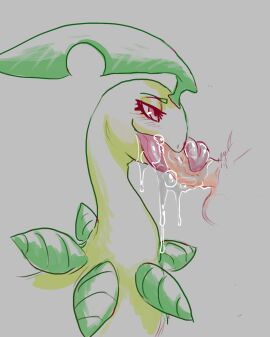 balls bayleef blowjob fellatio female genitals long_tongue male male/female oral oral_penetration penetration penile penis penis_in_mouth pokemon pokemon_(species) sex tongue tongue_out tongue_out_blowjob ungulatr