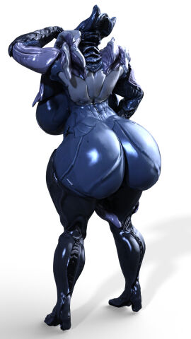 1girls 3d ass big_ass big_breasts big_hips breasts character_request fat_ass female fully_clothed huge_breasts huge_hips latex mask masked masked_female renö skin_tight solo spandex thick_thighs