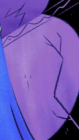 1boy 1girls animated ass big_ass bouncing_breasts breasts countess_karo demon_tail female freckles imminent_ass_grab imp male original original_character pointy_ears q-tip shortstack smirk strange vi_the_imp what