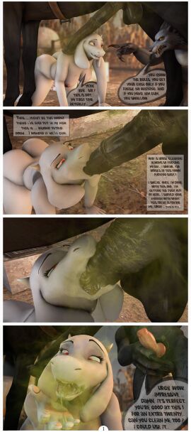 3d bad_breath cleaning comic deltarune equine equine_penis fellatio female feral goat horse horsecock male marthaah milf musk penis saliva sfm slobber smelly spit stink_fumes text toriel undertale yellow_teeth zoophilia