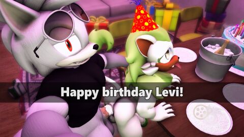 16:9 3d adam_(juicyducksfm) alcohol anal anal_sex anthro ass beverage birthday birthday_cake birthday_gift birthday_sex bodily_fluids cake canid canine canis champagne clothing cum cum_in_ass cum_inside dessert digital_media_(artwork) duo english_text fan_character felid food from_behind_position furniture genital_fluids gift gift_wrapped happy_birthday hat headgear headwear hi_res ice_bucket juicyducksfm levi_the_lion lion male male/male mammal muscular muscular_anthro muscular_male nude pantherine party_hat penetration sega selfie sex shirt smile sofa sonic_(series) sonic_the_hedgehog_(series) source_filmmaker_(artwork) standing standing_doggystyle standing_sex table text tongue tongue_out topwear widescreen wolf