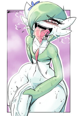 1boy ahe_gao alternate_version_at_source big_penis blush bottom_heavy femboy gardevoir heart-shaped_pupils huge_cock humanoid humanoid_penis hung_femboy hung_trap hyper hyper_penis looking_pleasured male male_gardevoir male_only noirchaton4 nude penis pokemon pokemon_(species) saliva shiro_(noirchaton4) solo sweat thick_thighs throbbing throbbing_penis tongue tongue_out wide_hips