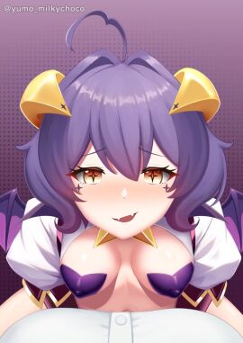 1futa 1girls animated animated_video annoyed annoyed_female artist_request black_hair cum cum_on_face cum_on_hair futa_pov gushing_over_magical_girls handjob hiiragi_utena horn horns magia_azul magia_baiser magical_girl pasties penis playing_with_penis pov purple_hair shaking_penis smile star_pasties tagme testicles video wing wings yellow_horn yellow_horns