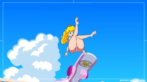 animated isle_delfino_animation_(minus8) minus8 minus8_(character) princess_peach sound tagme video