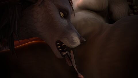 3d blizzard_entertainment female futa_on_female futanari intersex pandaren pandaren_female tagme vixenpeeks warcraft worgen worgen_futa worgen_with_tail world_of_warcraft