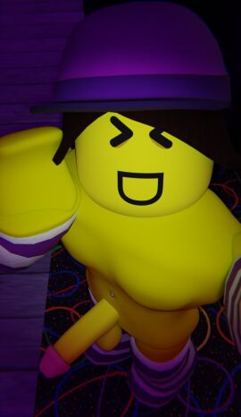 3d blender blender_(software) femboy genitals infected_(regretevator) male male_focus male_only partially_clothed penis piercing piercings regretevator roblox roblox_game robloxian self_upload selfie socks solo solo_focus solo_male tagme wetari