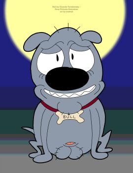 1boy balls bull_(fixed) feral fixed_(film) genitals male male_only mowub netflix penis sony sony_pictures_animation