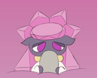 2d_animation ambiguous_gender animated black_body diamond_(gem) diancie digital_media_(artwork) duo elemental_creature essentiad fellatio flat_colors gem gem_creature generation_6_pokemon genitals grey_penis half-closed_eyes hand_on_penis head_gem legendary_pokemon long_pigtails loop male mineral_fauna monotone_background mythical_pokemon narrowed_eyes nintendo oral penetration penile penis pink_eyes pink_gem pokemon pokemon_(species) sex size_difference smaller_penetrated twintails