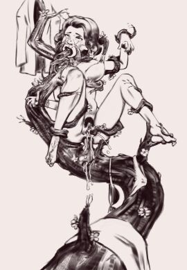 1girls all_holes all_three_holes anal ass breasts cum dendrophilia drawthread_request ear_penetration eye_roll female female_urethral_insertion interspecies monster monster_breeding_female monster_on_female nipple_penetration nostril_penetration plant plant_sex pussy pussy_juice pussy_juice_drip redlever solo_focus stomach_bulge tentacle tentacle_rape tentacle_sex urethral_insertion vaginal_urethral_insertion vines