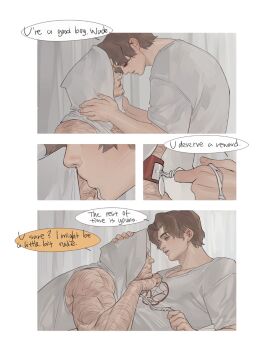 deadpool gay lkikai male male/male male_only marvel marvel_comics peter_parker spider-man spider-man_(series) wade_wilson