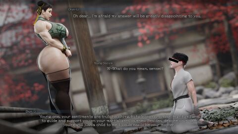 1boy 1girls 3d asian asian_female ass big_ass big_breasts big_thighs bigger_female breasts bust busty capcom chun-li curvaceous curvy curvy_figure disciple female female_focus height_difference hips hourglass_figure huge_ass huge_breasts huge_thighs hyper_ass large_ass large_breasts large_thighs larger_female legs light-skinned_female light-skinned_male light_skin male male/female master_and_student mature mature_female mature_male original_character pervertmuffinmajima short_male shorter_male size_difference slim_waist smaller_male straight street_fighter street_fighter_6 student student_and_teacher taller_female teacher_and_student thick thick_ass thick_hips thick_legs thick_thighs thighs top_heavy voluptuous waist wide_ass wide_hips wide_thighs