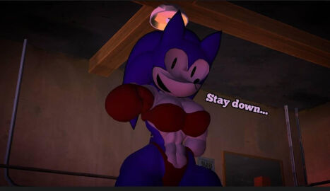 1girls 2024 3d abs ambiguous_gender ambiguous_pov anthro anthro_only boxing boxing_gloves boxing_ring breasts defeated female female_focus female_only fighting_ring gloves gym hedgehog indoors looking_at_viewer mmd muscular muscular_female needlemouse_(series) red_boxing_gloves red_gloves ryona sarah_henderson_(needlemouse) smiling_at_viewer solo sourheartrumbles text