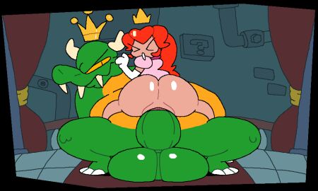 1boy 1girls 5:3 animated anthro anus ass balancedfox balls belly bfad big_ass big_balls big_butt big_penis bowser castle cowgirl_position dic_entertainment duo female from_front_position genitals king_koopa male mario_(series) nintendo on_bottom on_top penetration penis princess_peach princess_toadstool princess_toadstool_(dic_cartoons) pussy sex short_playtime superiorfox the_super_mario_bros._super_show! thysvid twerking vaginal_penetration wildbrain