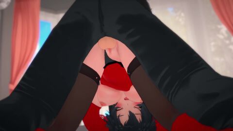 1boy 1girl adult_girl animated female garu koikatsu male pucca pucca_(franchise) rizta tagme vaginal_penetration vaginal_sex video