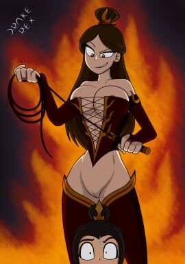 2girls 2women amber_eyes avatar_legends avatar_the_last_airbender azula big_breasts black_hair bondage breasts brown_hair corset daughter dominatrix drake-rex female golden_eyes imminent_incest imminent_whipping imminent_yuri milf mother mother_and_daughter multiple_females multiple_girls panic panicking punishment pussy ursa_(avatar) whip