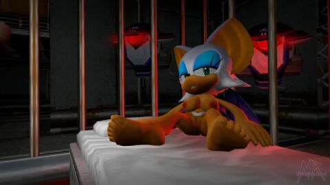 3d 3d_(artwork) 3d_model bat bat_wings demon female ganguro gun jail mobian mobian_(species) mobian_bat nightmare_ritual prison prison_cell prison_guard_position prisoner rouge_the_bat secret_agent sega soldier solo_anthro sonic_(series) sonic_adventure_2 sonic_the_hedgehog sonic_the_hedgehog_(series) spy succubus