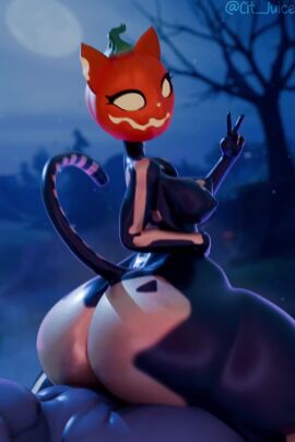 2025 3d_(artwork) 3d_animation animal_genitalia animal_penis animated anthro artist_name ass big_butt blender_(artwork) bodily_fluids breasts canid canine cbcreativestudio_(modeler) cjuice da.nilkaz_(modeler) digital_media_(artwork) duo english_text epic_games erection felid feline felis female female_penetrated food for_a_head fortnite fruit genital_fluids genitals hi_res knot knotted_penis looking_at_viewer male male/female male_penetrating male_penetrating_female mammal nipples nude object_head open_mouth penetration penile penis plant pumpkin pumpkin_head real_bbaron(modeler) roroboros_(modeler) scp-1471-a scp-1471-a_(da.nilkaz) scp_foundation sex short_playtime smile sound spice_(fortnite) tagme tail text thick_thighs video