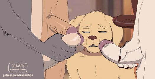 16:9 2023 2d_animation 5_fingers all_on_one animated anthro anthro_on_anthro athletic athletic_anthro athletic_male back_hair balls beastars big_penis bikomation bird_dog black_claws black_eyes blinking blowjob_face blush bodily_fluids body_hair bouncing bouncing_balls bouncing_penis boys breath breathing brown brown_body brown_fur brown_nose brown_penis canid canine canis cheek_tuft chest_hair claws clenched_teeth close-up cock collot_(beastars) coyote digital_media_(artwork) domestic_dog dominant dominant_anthro dominant_male dominated domination durham_(beastars) ears_up erection eyebrows faceless_anthro faceless_character faceless_male facial_expressions facial_tuft finger_claws fingers first_person_view fivesome floppy_ears fluffy fluffy_ears frame_by_frame friends fur gangbang gay genital_fluids genital_fluids_on_penis genitals good_boy grey_body grey_fur group group_masturbation group_sex hair half-closed_eyes hand_on_penis handjob herding_dog huge_cock hunting_dog hyena interspecies jack_(beastars) jiggle kneeling labrador legoshi_(beastars) long_penis looking_at_penis male male/male male_only mammal masturbation miguno_(beastars) multicolored_body multicolored_fur naked narrowed_eyes netflix old_english_sheepdog open_mouth oral orgy pastoral_dog penis penis_to_penis penis_touching penis_touching_face penises_everywhere penises_touching pubes pubic_hair ready_for_sex ready_to_fuck retriever room_701 roommate sheepdog short_playtime slap slapping slapping_penis slapping_with_penis smile spotted_hyena standing submissive submissive_male tan_body tan_fur teeth teeth_clenched thick_cock thick_eyebrows thick_penis throbbing throbbing_balls throbbing_penis two-tone_body two-tone_fur vein veiny_penis white_body white_fur white_penis widescreen wolf yaoi yellow_body yellow_fur