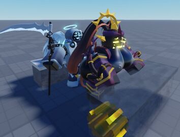 3d ass baseplate breasts breasts_bigger_than_head breasts_out dang_rr34 exposed exposed_breasts exposed_nipples female from_behind from_behind_position front_view frost_spirit fucked fucked_from_behind fucked_into_submission glowing_eyes large_ass large_breasts massive_breasts partially_clothed partially_nude_female roblox roblox_game robloxian round_ass round_breasts sex sex_from_behind the_umbra tower_defense_simulator