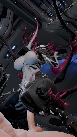 3d animated big_breasts blender breasts cowgirl grandmastersurgeon oraxia_(warframe) spider tagme video warframe