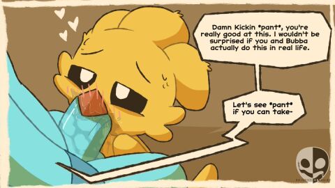 2boys anthro avian balls beak bird blush blush_lines blushing bodily_fluids bubba_bubbaphant canid canine canis chicken comic critters_(poppy_playtime) cyan_body cyan_fur cyan_skin dialog dialogue digital_media_(artwork) duo elephant elephantid erection fellatio fur furry_only galliform gallus_(genus) gay gay_sex genital_fluids genitals hair hi_res kickinchicken kickinchicken_(poppy_playtime) male male/male male_penetrating mammal mob_entertainment no_humans notsafeforwanking nude open_mouth oral oral_penetration oral_sex penetration penile penis phasianid poppy_playtime poppy_playtime_(chapter_3) proboscidean saliva saliva_on_penis sex simple_background smiling_critters sucking sucking_penis tail tongue tongue_out_blowjob yellow_body yellow_fur yellow_skin