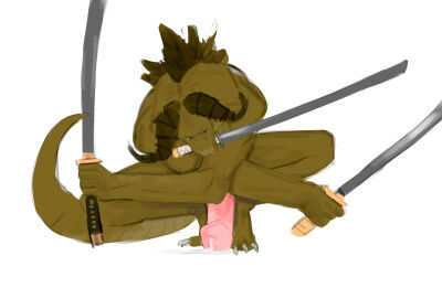 1boy 5_fingers absurd_res animal_genitalia animal_penis anthro balls bethesda_softworks big_penis bodily_fluids carrying_another claws clothing comic cum deathclaw dragon dripping ejaculation equid equine equine_genitalia equine_penis fallout feral fingers first_person_view genital_fluids genitals hecreat hi_res horn lizard male male_only mammal melee_weapon mythological_creature mythological_scalie mythology nude nude_male penis questionable_consent reptile rubbing_penis scalie sharp_teeth solo solo_male sword tail teeth weapon