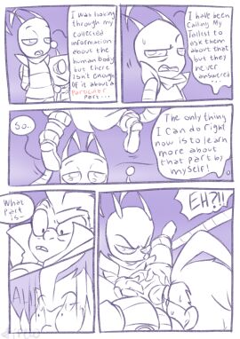 2boys aipeco18 bondage comic dialogue dib_membrane gay imminent_oral invader_zim male male/male page_2 restrained restrained_arms restrained_legs setup yaoi zim