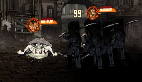 cum cum_inside faust_(limbus_company) gangbang limbus_company project_moon tagme