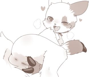 2024 2_fingers anthro anus arm_tuft aroused ass blush breath canopus335 cheek_tuft chest_tuft claws digital_media_(artwork) facial_markings facial_tuft fangs female finger_claws fingers fur fur_tuft generation_3_pokemon genitals gloves_(marking) greyscale head_markings heart_symbol looking_at_viewer lying markings monochrome nintendo nude on_side one_eye_closed open_mouth open_smile pokemon pokemon_(species) portrait presenting presenting_hindquarters presenting_pussy pussy rear_view seductive shoulder_tuft simple_background smile smiling_at_viewer solo tail teeth three-quarter_portrait tongue tongue_out tuft wink zangoose zangoose_day